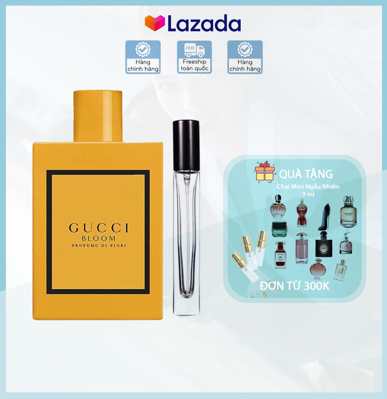 [chai chiết] Nước hoa nữ Ⓖucci Bloom Profumo Di Fiori