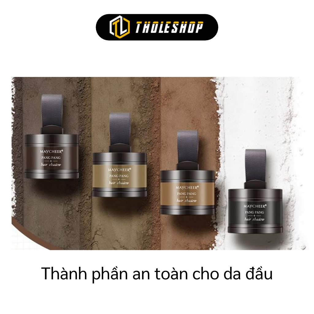 Phấn phủ chân tóc Maycheer - Phấn che khuyết điểm tóc hói, phủ bạc, phủ chân mày - Phấn phủ che tóc da đầu