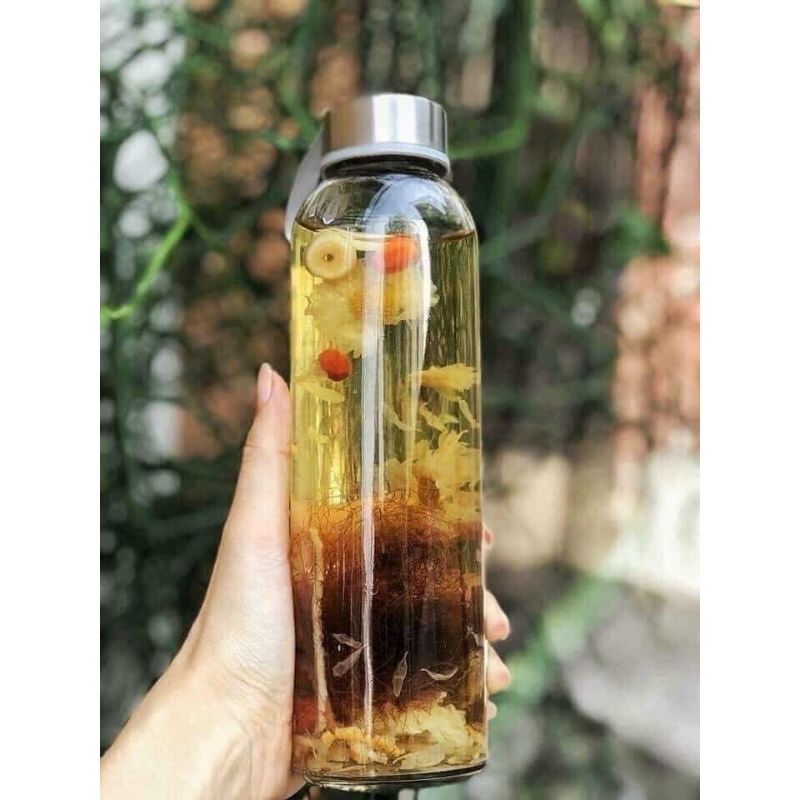 Bình thủy tinh cao cấp chai 500ml