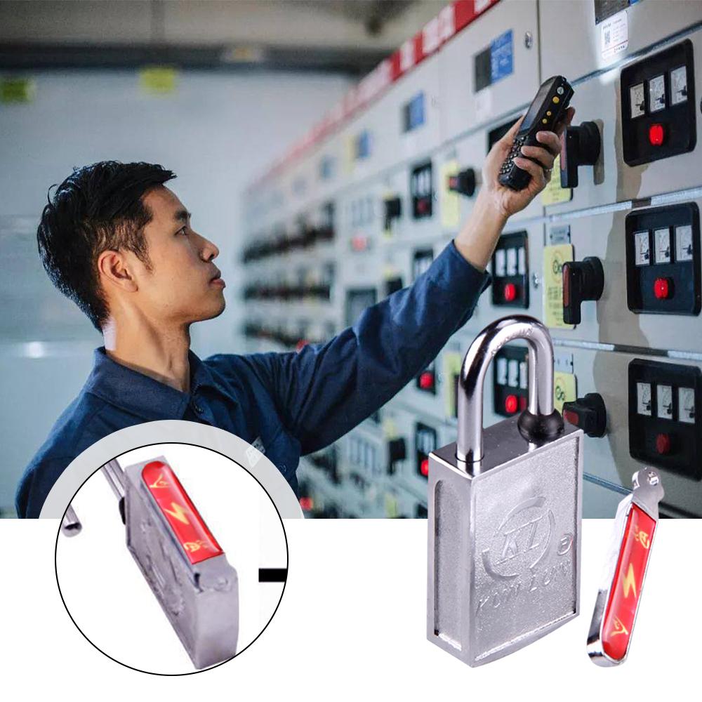 Magnetic Padlock Anti-theft Technology Anti-rust Lock With Keyhole Lock