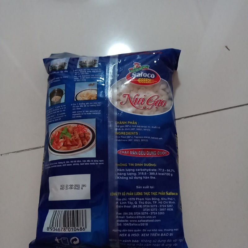 AAA Nui gạo safoco chay mặn đều dùng dc