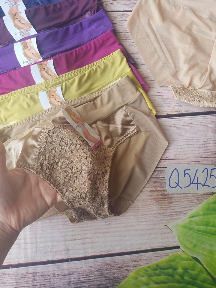 QUẦN LÓT NỮ LƯNG CAO PHỐI REN BEAUTIFUL SPRING 5425