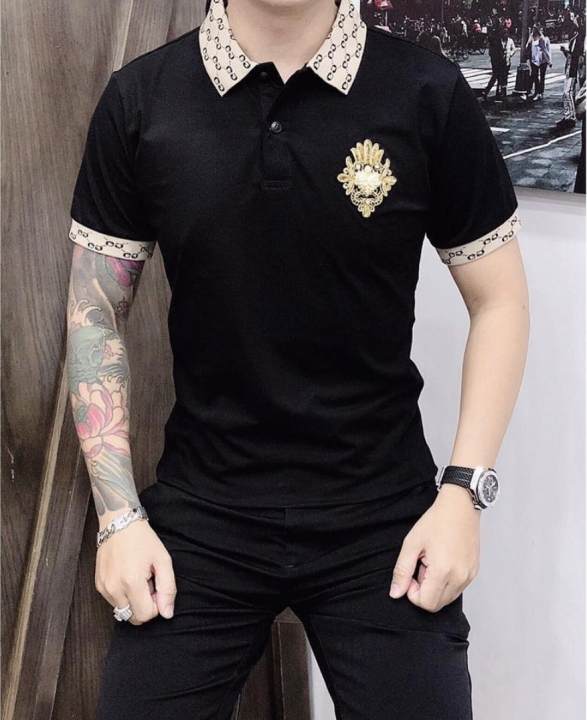 Áo thun ngắn tay có cổ nam chất cotton dày mát LOGO thêu 2 màu trắng và đen, kiểu dáng Hàn Quốc siêu đẹp, áo polo nam full size (45-78kg)… – OEM ,SKU : 333442054_VNAMZ-6318033795 >>>🇻🇳 Top1Vietnam 🛒>>> lazada.vn 🇻🇳🇻🇳🇻🇳🛒🛍🛒