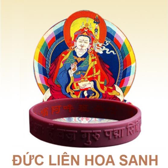 Vòng silicon tâm chú đức liên hoa sanh - pháp bảo phật giáo - mật tông