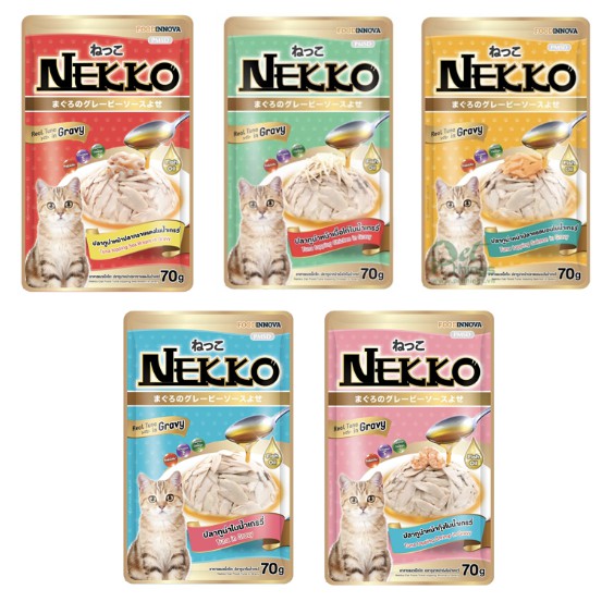 Combo 6 Pate Nekko cho mèo 70gr