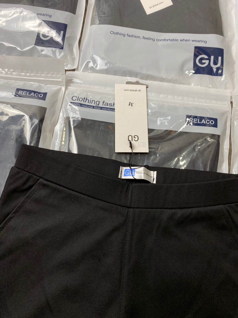 Quần legging ngố nâng Mông chất umi dày mịn mát