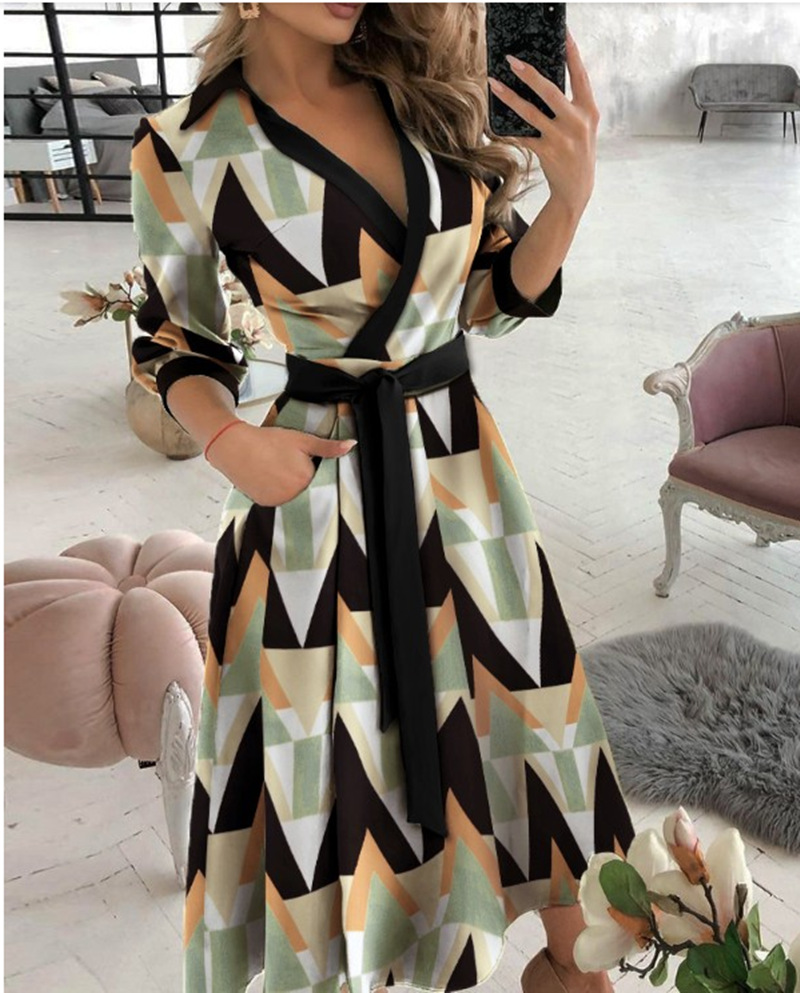 【Worth-Buy】 Women Print Dress V-Neck Bat Sleeve Ruffl Flowers Print Bohemian Beach Sundress Ladies Loose Summer Vacation Mini Dresses.