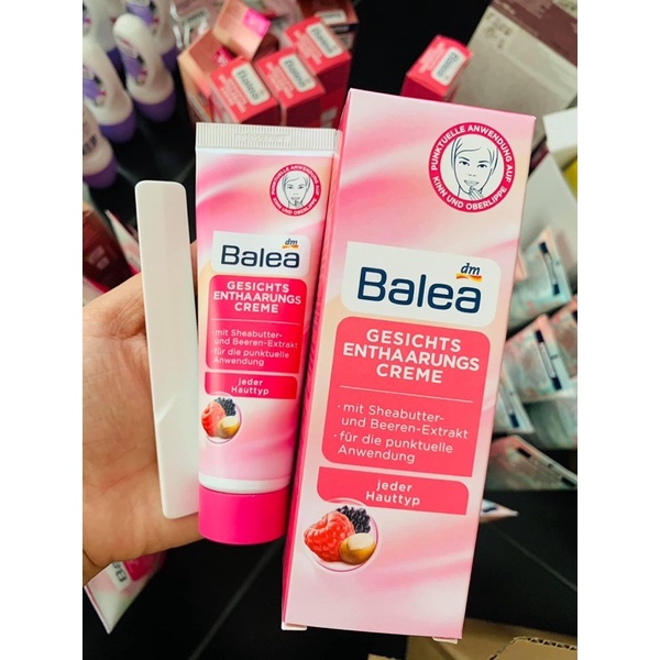 Kem tẩy lông Balea (dành cho vùng mặt) 50ml (Hàng Đức)