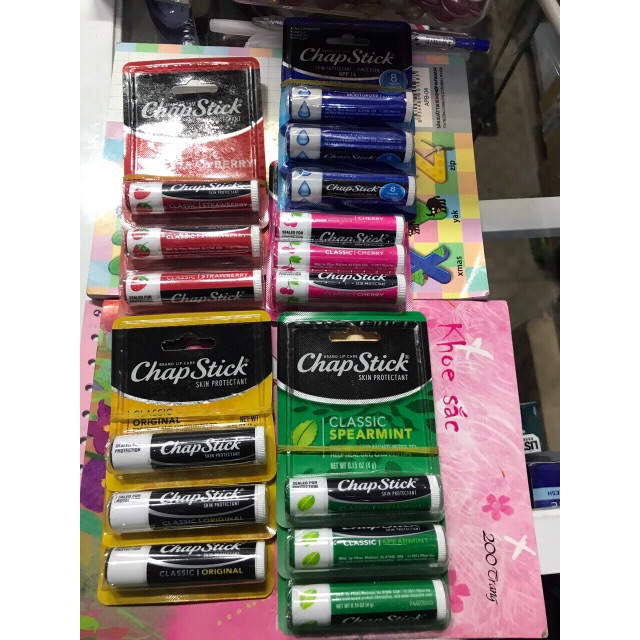 Son Dưỡng Môi Chapstick Cao Cấp Mỹ - Mẫu mới