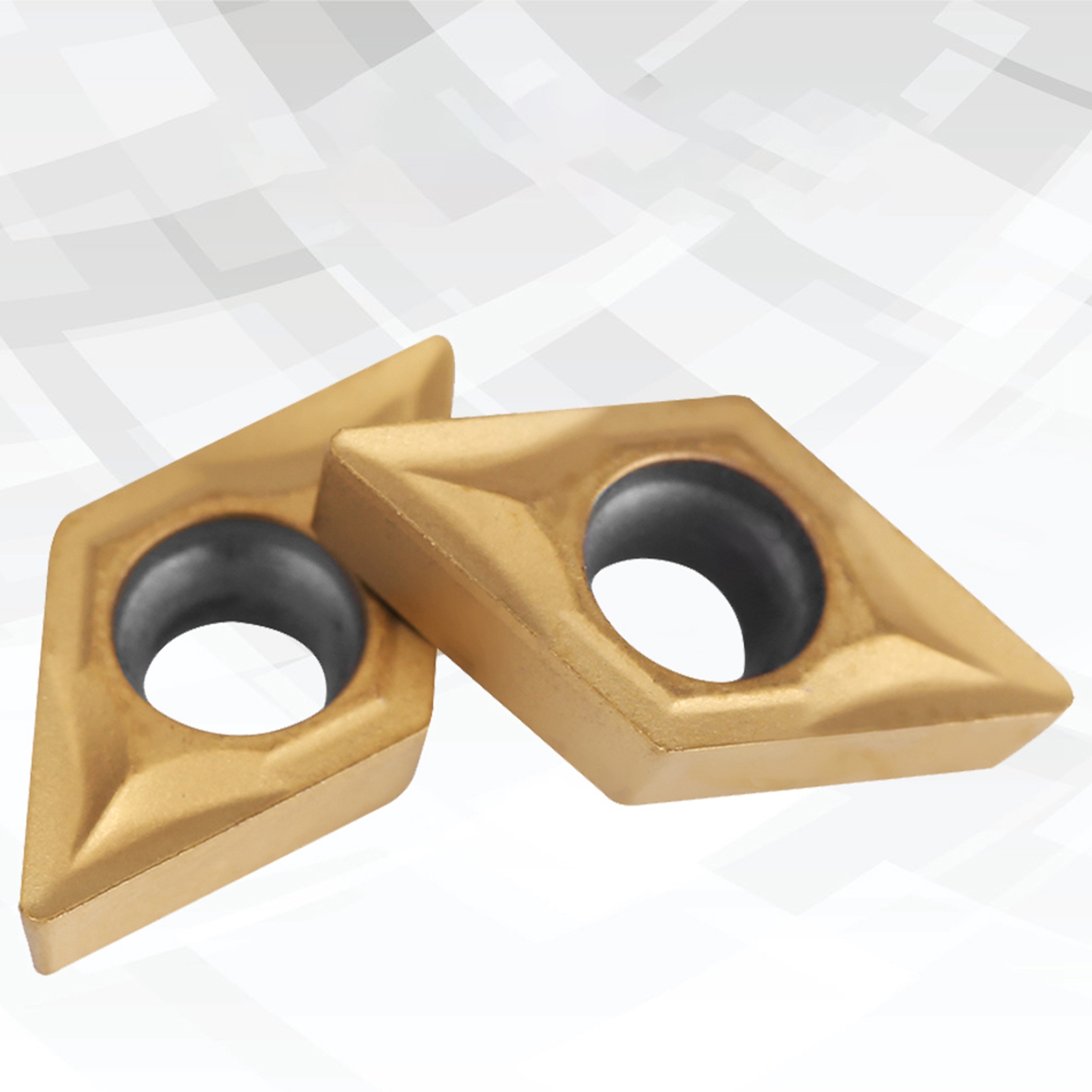 CNC Carbide Insert Cutter 10pcs Lathe Milling Inserts Turning Tools with Box Used for Steel Stainless Steel Finishing and Rough Machining