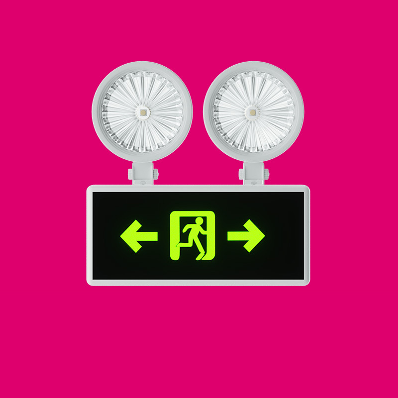 Fire emergency light LED safety light Fire evacuation emergency light two-in-one emergency light