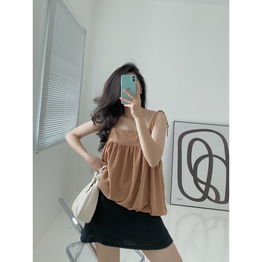 YU CHERRY | Áo nữ Tulips Halter Top YA357