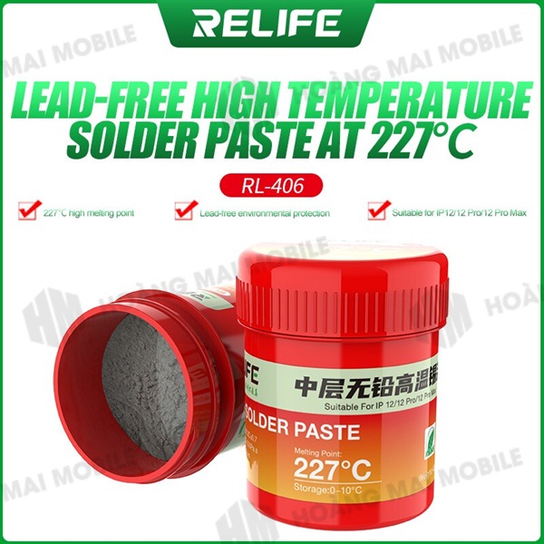Relife rl-640227 degree 40g powder welded tin