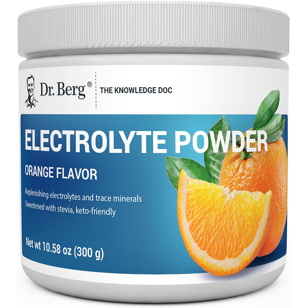 Dr. Berg Zero Sugar Hydration Keto Electrolyte Powder - Enhanced w/ 1 ...