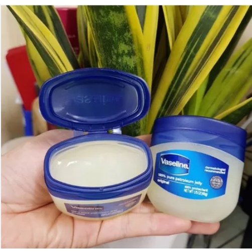 [Siêu Rẻ] Sáp Dưỡng ẩm Môi Vaseline Mỹ 49g