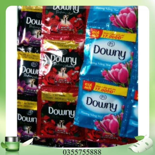 Set ( 6 dây x 10 gói) nước xả vải Downy