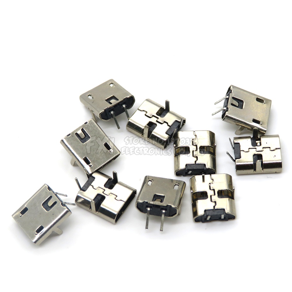10 cái Micro USB Loại kết nối nữ cổng jack đuôi Ổ Cắm phích cắm ibuw cho điện thoại Android dữ liệu kết nối New Dip SMD