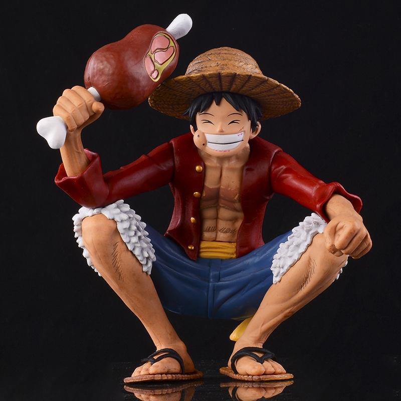 15CM Anime One Piece Figure Wanokuni KOA King Of Artist Monkey D Luffy PVC  Action Figures Model Toys For Children Gifts