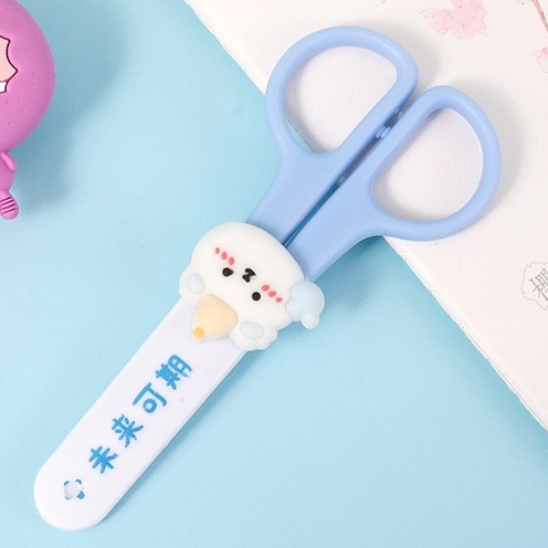 Kéo Cắt Giấy Thủ Công mini Dễ Thương Cho Bé