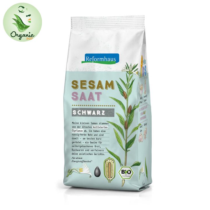 Reformhaus Organic Black Sesame Seeds 250g