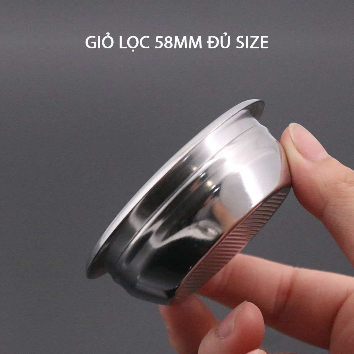 Giỏ lọc cà phê espresso 58mm (Filter Basket 58mm)