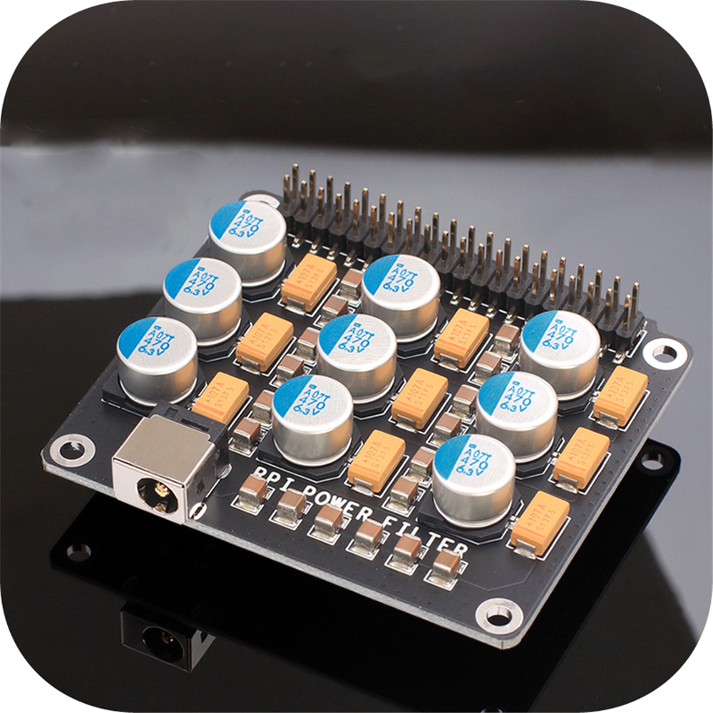Cho Raspberry Pi âm thanh DAC Bộ giải mã kỹ thuật số phát thanh truyền hình điện thanh lọc Hội Đồng Quản Trị Nguồn điện Lọc áp dụng cho tất cả các mở rộng ban