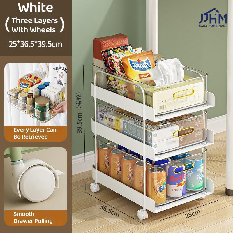 (Sg Stock)Under-Sink Pull-Out Shelf Cabinet Shelf Kitchen Spice ...