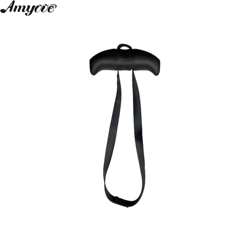Amyove Pull Up Handles Ergonomic Exercise Resistance Band Tranining Grip Handles For Home Gym Pull-up Bars Barbells