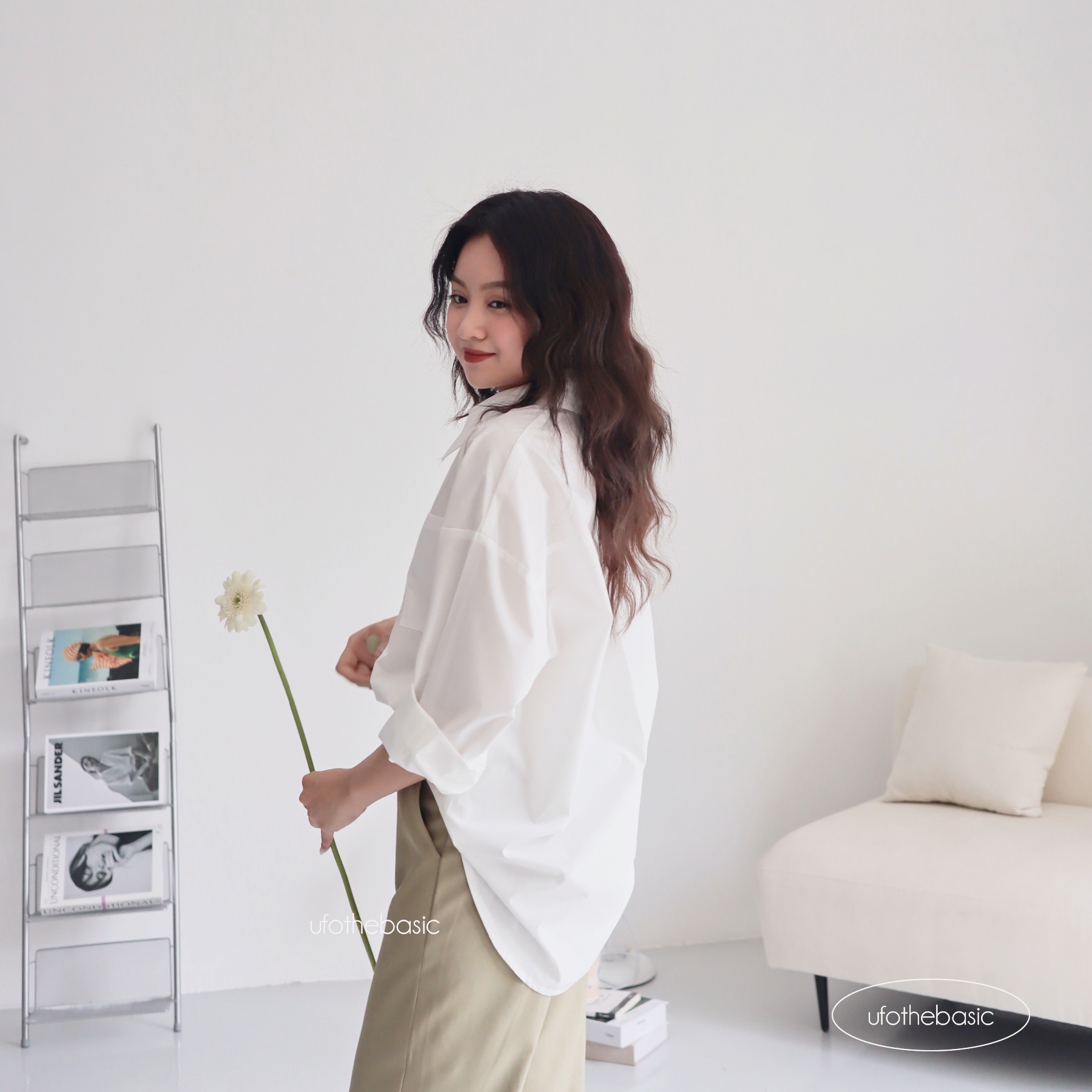 [Nhập LAZLOOK99 GIẢM 100K/500K] Áo sơ mi dài tay vải thô mềm - Poplin Shirt - ufo.thebasic