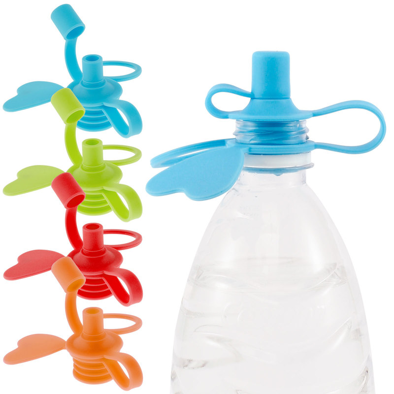 Baby Water Bottle Silicone Bottles Top Spout Adapter - Temu