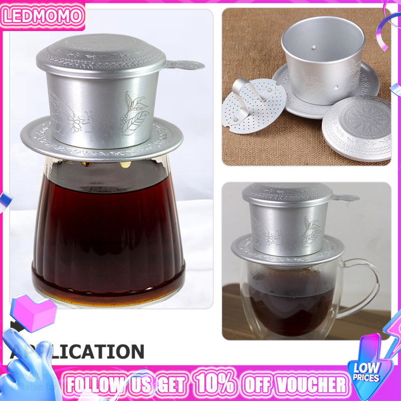 LEDMOMO Coffee Pot Machine Travel Pour over Dripper Lover Gift Set Portable Filter Maker