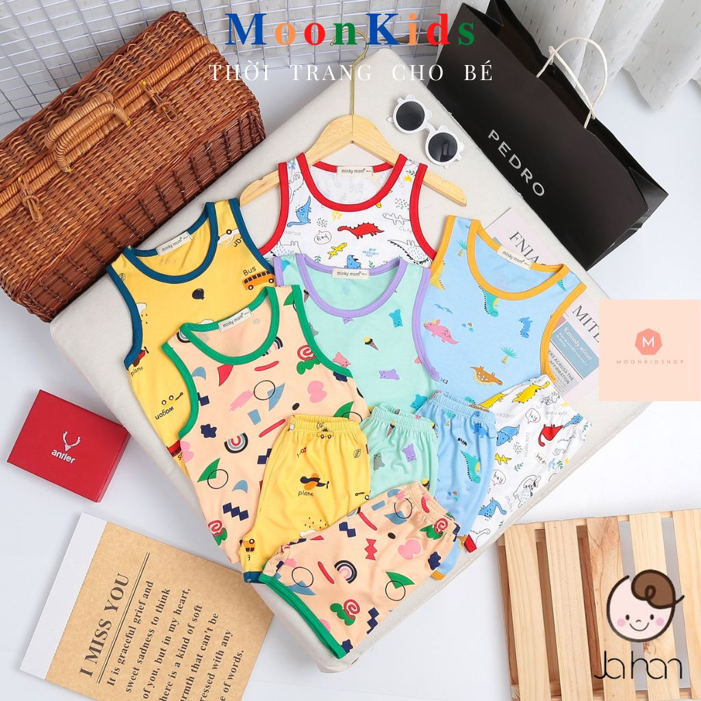 <HCM+FREE SHIP>Quần Áo Trẻ Em -đẹp mê ly- Bộ Ba Lỗ HOẠT HÌNH Cotton 100% cho bé trai và bé gái 6-18kg sờ là sướng,nhìn là thích,đồ đùi cho bé,bộ ba lỗ cho bé,bộ ba lỗ bé trai,bộ ba lỗ bé gái,bộ cộc cho bé,bộ cộc