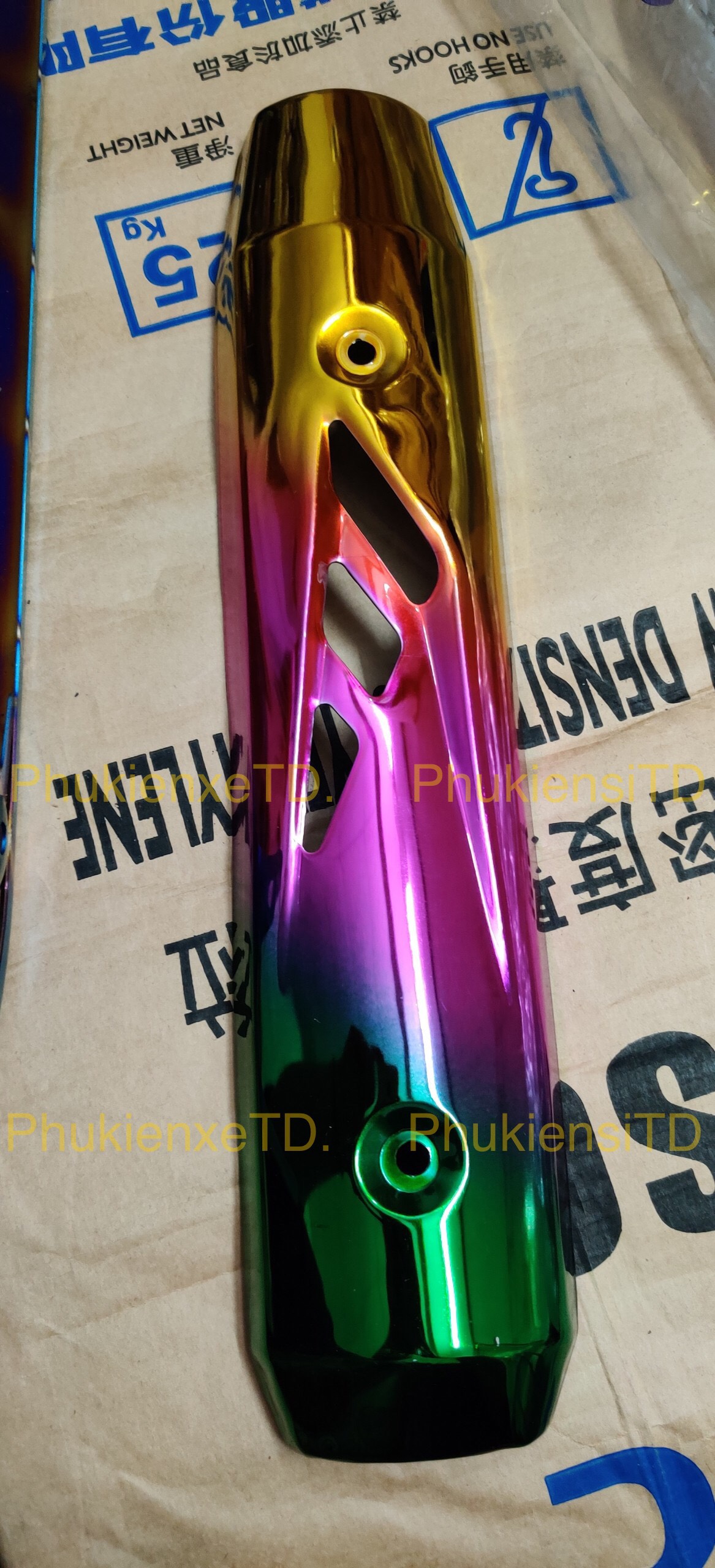 Ốp pô Titan ,ốp Cate titan lắp Sirius