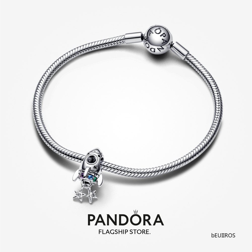 2023 New Pandora Space Love Rocket Charm