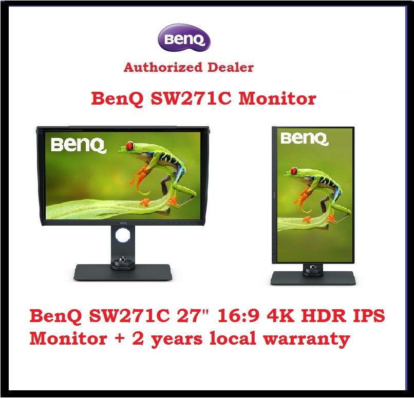BenQ SW271C 27 4K Monitor