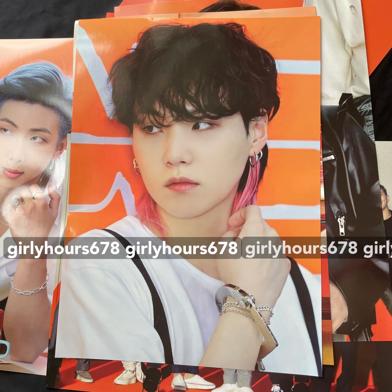 [HCM]Combo 8 tấm poster BTS khổ A3 Butter mới
