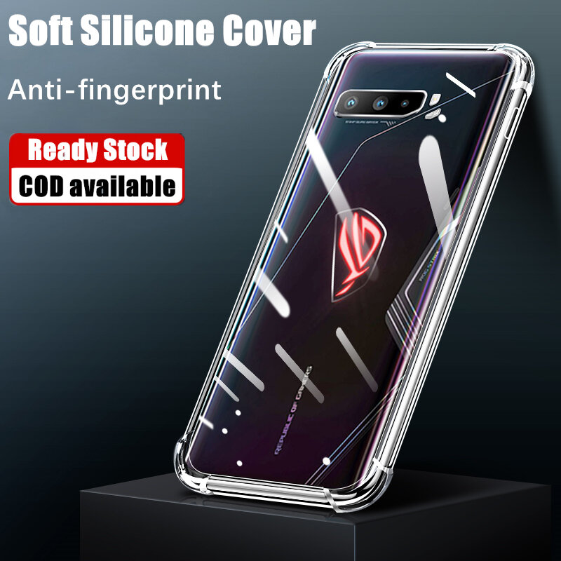 xprmy for ASUS ROG Phone 3 Strix Shock Absorbing Ultra Clear Jelly Case ...