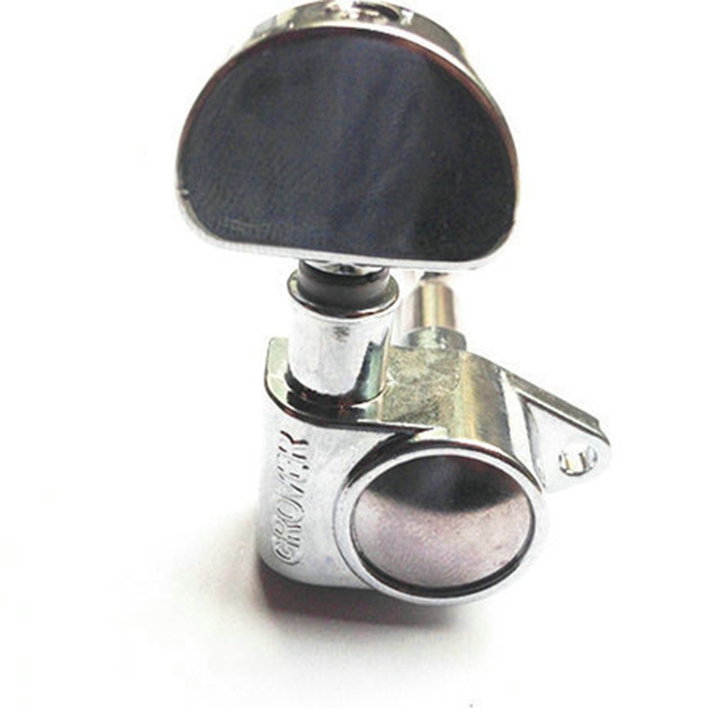 1Set Guitar String Knob String Winder Keys Tuners Machine Heads Fully Enclosed