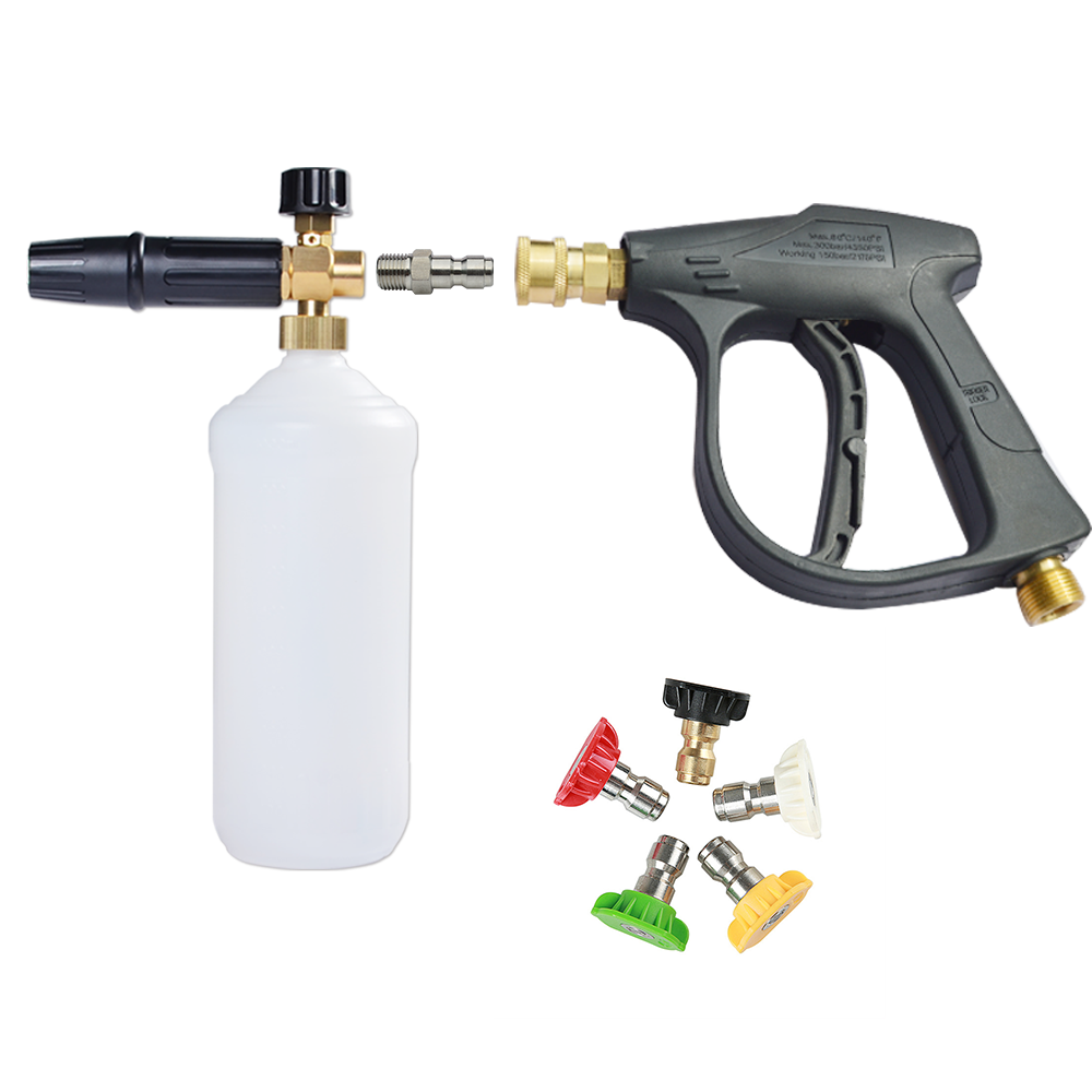 Pressure Washer Foam Kit Car Washer Snow Foam Lance Water Set Power