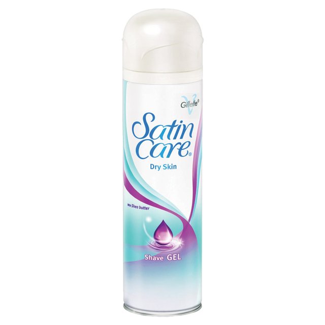 gillette venus satin care dry skin shave gel