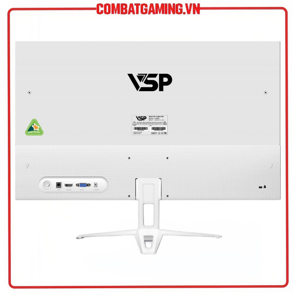 Màn Hình VSP V2408S White 24''/FHD/IPS/75Hz