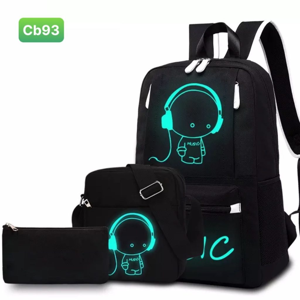 balo combo 3 món dễ thương cute