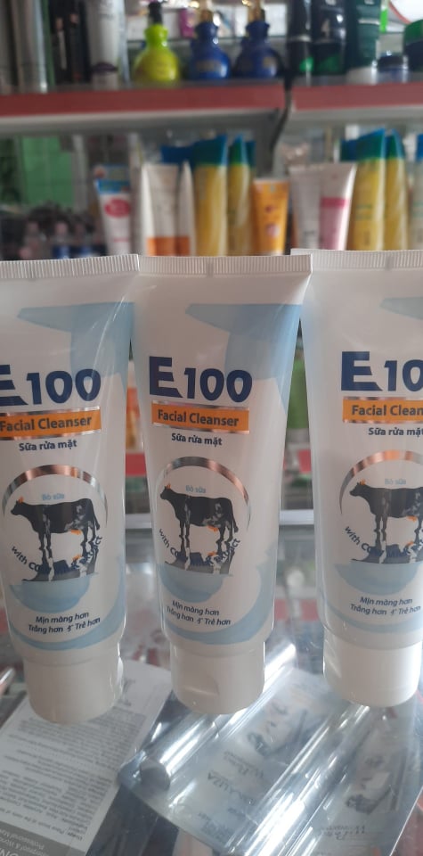 sữa rửa mặt e100 bò 80ml
