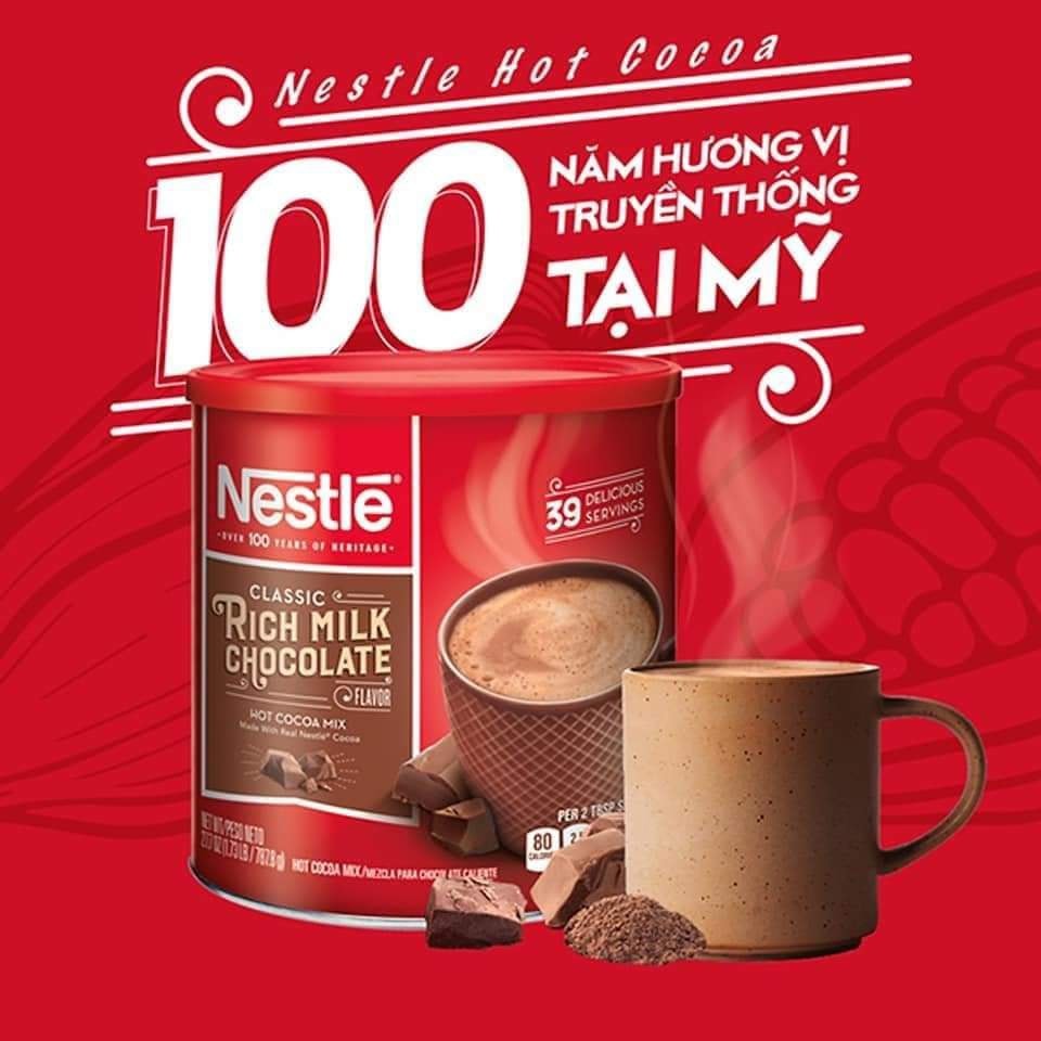 BỘT CHOCOLA RICH MILK - NESTLE