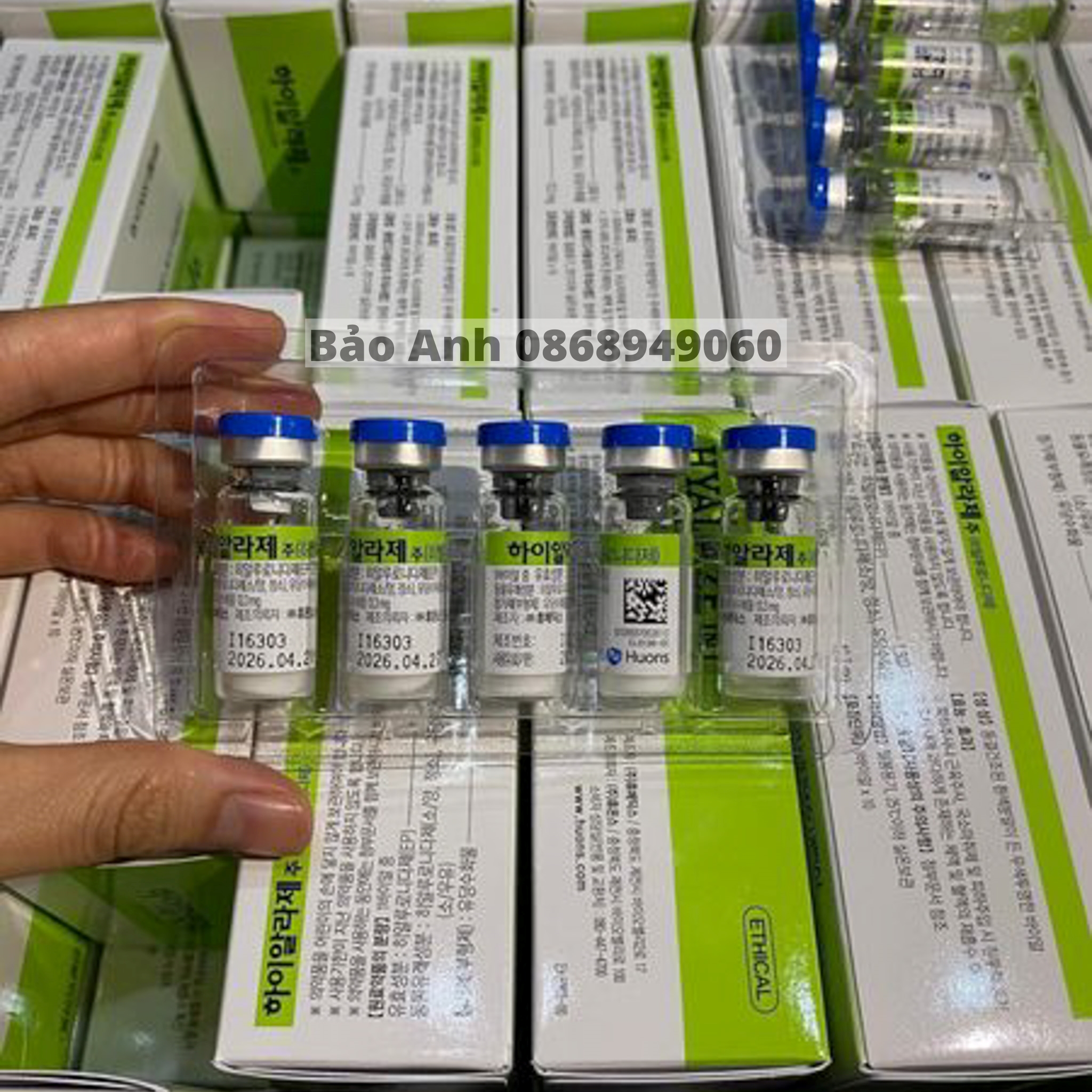 Lẻ 1 lọ tan mạnh Hyalaze - Tan filler