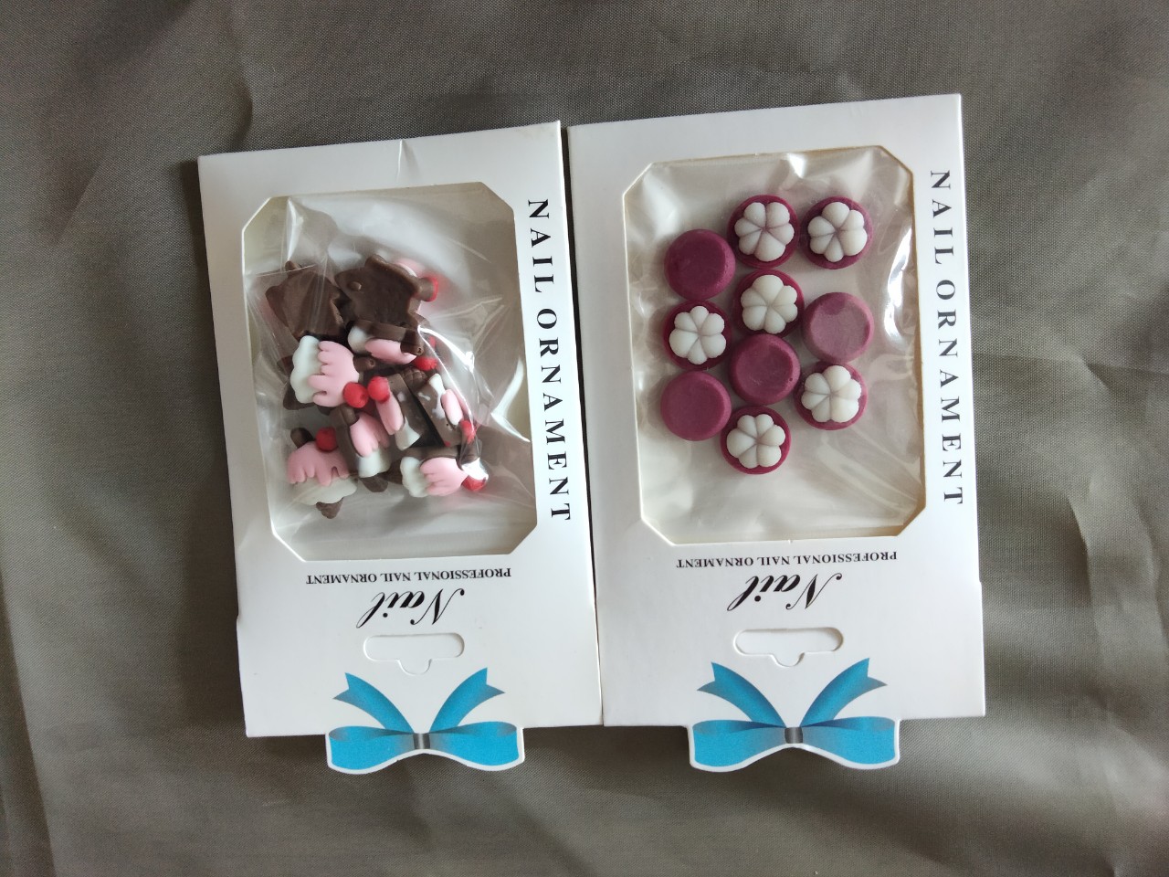 1 Charm nơ các loại trang trí móng