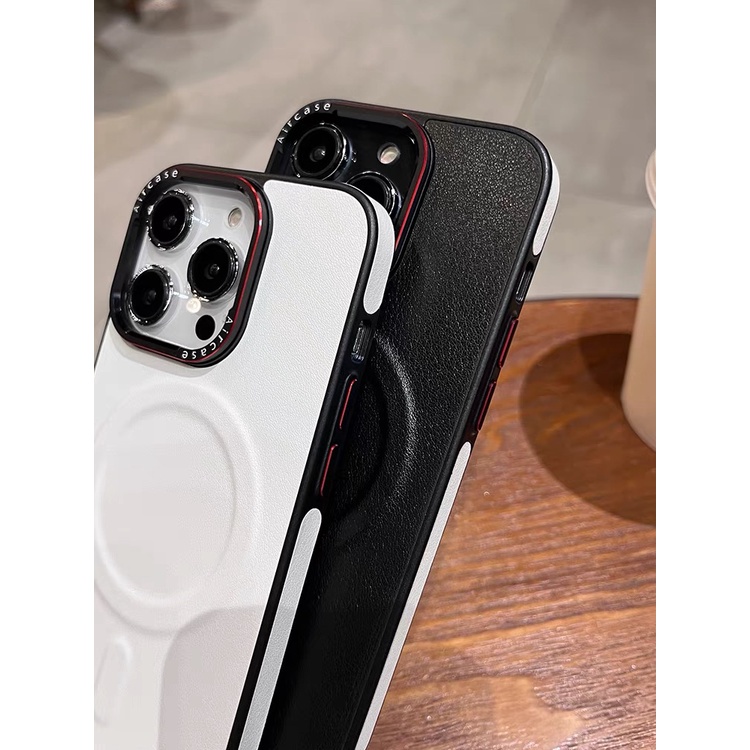 【Leather case/yellow】compatible for iPhone 12 13 14 15 pro max case