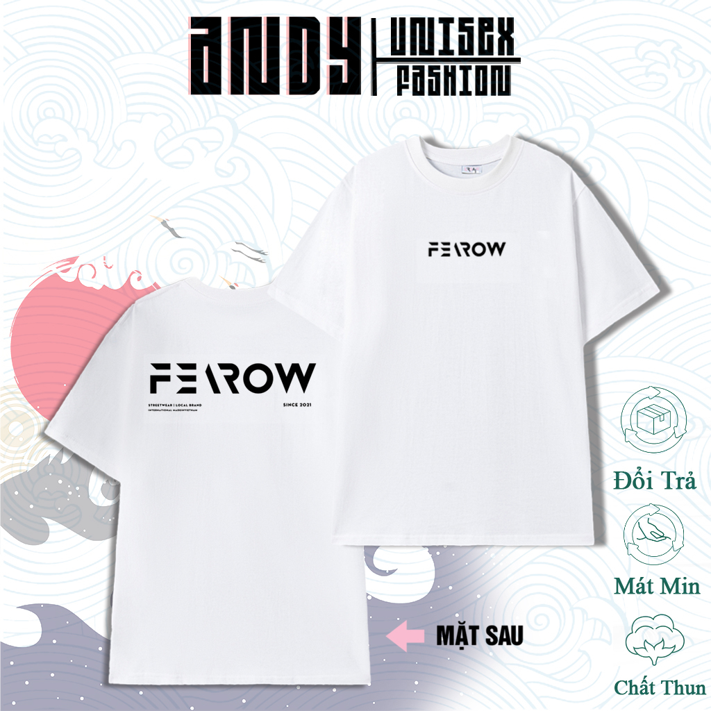 BST Áo Thun SIGNATURE TEE- 2 Mẫu Áo Black/White [ Andy Unisex Fashion ]