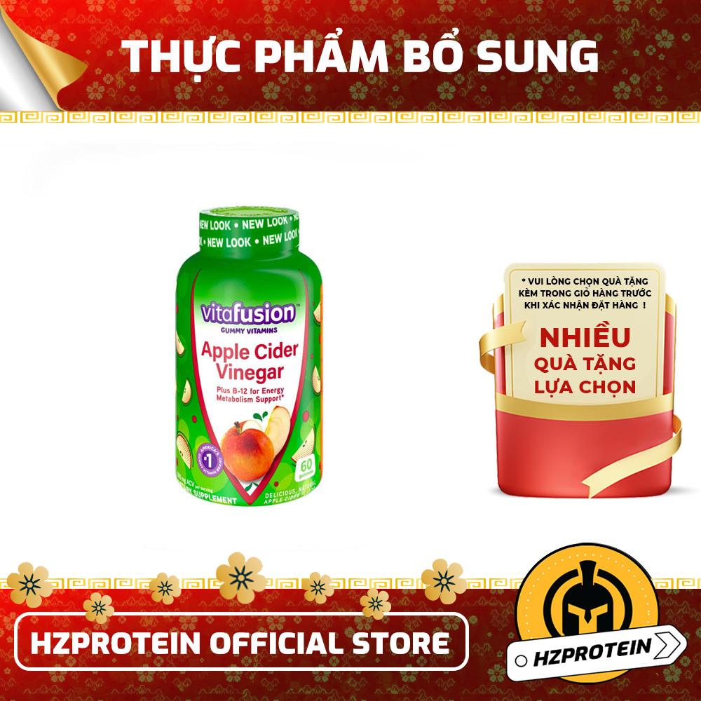 VITAFUSION APPLE CIDER VINEGAR - KẸO GIẤM TÁO HỖ TRỢ GIẢM MỠ  (60 VIÊN)