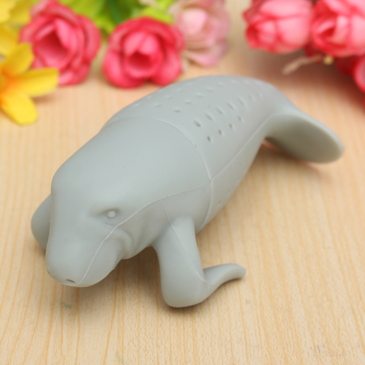 Manatee Diffuser Manatee Tea Infuser Strainer Silicone Loose Herbal Spice Filter ...